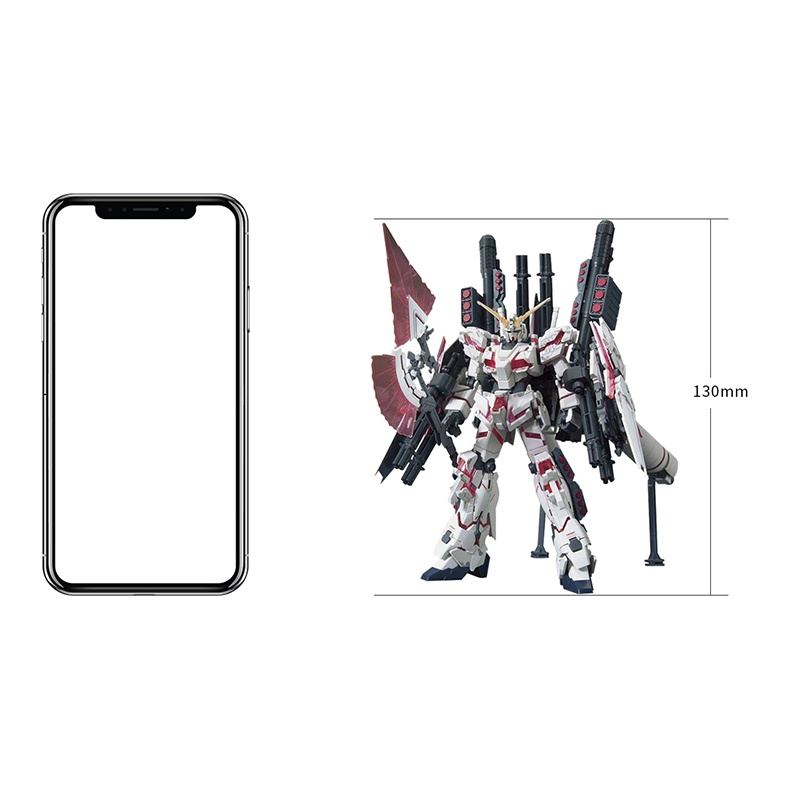 BANDAI Mobile Suit Gundam Unic - Bandai Gundam Hg recension och pris